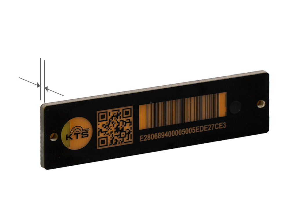 PCB on metal RFID Tag